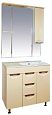 Купить тумба кристи -90  левая беж.,misty в Иваново магазин сантехники Суперстрой