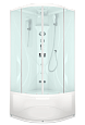 Купить душевая кабина domani spa elegance99 high 90*90  вп см электрика, гидромассаж в Иваново магазин сантехники Суперстрой