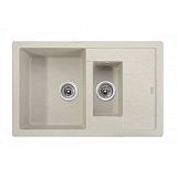 Купить мойка керамогранит kg2m-7850-sb(780*500*190),sand beige,kaiser в Иваново магазин сантехники Суперстрой