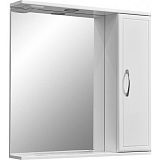 Купить зеркало-шкаф концепт-70/с правое белый,stella polar. в Иваново магазин сантехники Суперстрой