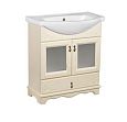 Купить тумба напольная варна 60с (1ящ) слоновая кость+раковина mia,good door. в Иваново магазин сантехники Суперстрой