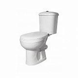 Купить компакт-унитаз дора-антивсплеск белый горизонтальный выпуск, старый оскол. в Иваново магазин сантехники Суперстрой