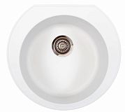 Купить мойка кухонная omega  белый 480*480мм, orivel. в Иваново магазин сантехники Суперстрой