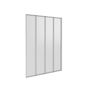 Купить шторка для ванны screen gr4-100-g-we, bas. в Иваново магазин сантехники Суперстрой