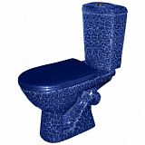 Купить компакт-унитаз комфорт кракелюр, rosa. в Иваново магазин сантехники Суперстрой