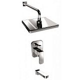 Купить смеситель sonat 34322 скрытый монтаж верхний душ+излив,kaiser в Иваново магазин сантехники Суперстрой