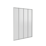 Купить шторка для ванны screen gr4-100-g-we, bas. в Иваново магазин сантехники Суперстрой