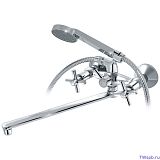 Купить смеситель для ванны элит х 7014252, варион. в Иваново магазин сантехники Суперстрой