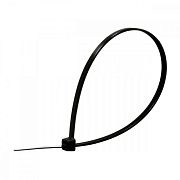 Купить хомут нейлоновый черный 3,6х300 (50шт.),россия в Иваново магазин сантехники Суперстрой