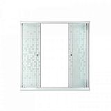 Купить шторка для ванны 1700 стекло мозаика 2 двери, тритон. в Иваново магазин сантехники Суперстрой