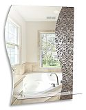 Купить зеркало эмилия 535х750 мм с полкой, гк серебряные зеркала. в Иваново магазин сантехники Суперстрой