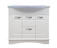 Купить тумба эльбрус-80 белая + рак. эльбрус-80, misty. в Иваново магазин сантехники Суперстрой