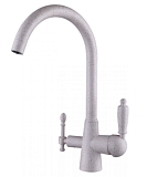 Купить смеситель  vincent 31744-4 кухня под фильтр песоч.мрамор,kaiser в Иваново магазин сантехники Суперстрой