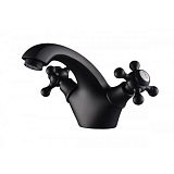 Купить смеситель для раковины grace 52011-2 black, kaiser в Иваново магазин сантехники Суперстрой