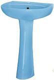 Купить раковина на пьедестале версия голубой, перелив, воротынск. в Иваново магазин сантехники Суперстрой