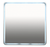 Купить 3 неон - зеркало led 800х800 сенсор на корпусе, misty. в Иваново магазин сантехники Суперстрой