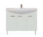 Купить тумба джулия -105  белая,misty. в Иваново магазин сантехники Суперстрой