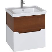 Купить тумба подвесная valencia-60, 2 ящ+умыв.грейс-60, sanstar. в Иваново магазин сантехники Суперстрой