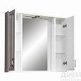 Купить зеркало-шкаф кармела-85/с,ольха белая,stella polar. в Иваново магазин сантехники Суперстрой