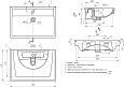 Купить раковина мебельная dreja q70, dreja. в Иваново магазин сантехники Суперстрой