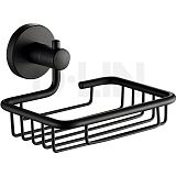 Купить мыльница металлическая черная d221111-1, d-lin. в Иваново магазин сантехники Суперстрой