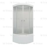 Купить душевая кабина лайт б 90*90,вп,градиент,бел, тритон. в Иваново магазин сантехники Суперстрой