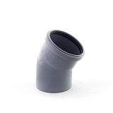 Купить отвод пвх 110*30, россия. в Иваново магазин сантехники Суперстрой