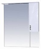 Купить зеркало-шкаф сицилия-85 правое, свет, белое, misty. в Иваново магазин сантехники Суперстрой