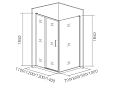 Купить душевое ограждение neo sp-80-c-ch, bas. в Иваново магазин сантехники Суперстрой
