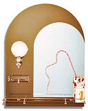 Купить зеркало 303 (60*78) бытовое 1светильник, россия. в Иваново магазин сантехники Суперстрой