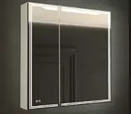 Купить зеркало-шкаф фройд 800х800с,правое,сенсор,stella polar. в Иваново магазин сантехники Суперстрой