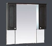 Купить зеркало-шкаф александра -105 (свет) венге, misty в Иваново магазин сантехники Суперстрой