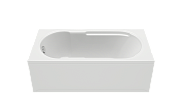 Купить ванна акриловая гоа 1600*700, bas. в Иваново магазин сантехники Суперстрой
