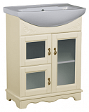 Купить тумба напольная варна 60с слоновая кость+раковина mia, good door. в Иваново магазин сантехники Суперстрой