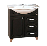 Купить тумба александра - 65, венге ,misty. в Иваново магазин сантехники Суперстрой