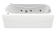 Купить ванна акриловая атланта 1700*700 с гидромассажем, bas. в Иваново магазин сантехники Суперстрой