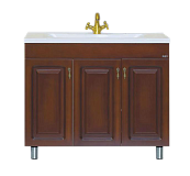 Купить тумба вояж -100 прямая коричневая, misty. в Иваново магазин сантехники Суперстрой