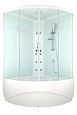 Купить душ кабина domani spa vitality 120*120 вп см-задняя стенка белая в Иваново магазин сантехники Суперстрой