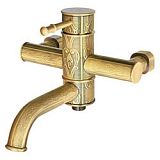 Купить смеситель для ванны milos 51022-1an bronze,kaiser в Иваново магазин сантехники Суперстрой