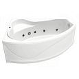 Купить ванна акриловая николь 1700*1000 с экраном и гидромассажем левая, bas. в Иваново магазин сантехники Суперстрой