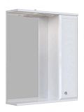 Купить зеркальный шкаф афина 70 п, 1/дв, белый, sanstar в Иваново магазин сантехники Суперстрой