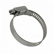 Купить хомут хром  8мм-12мм, sms. в Иваново магазин сантехники Суперстрой