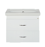 Купить тумба калипсо-60 подвесная 2 ящ+ раковина, мисти. в Иваново магазин сантехники Суперстрой