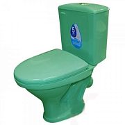 Купить компакт-унитаз вест салатовый, santeri. в Иваново магазин сантехники Суперстрой