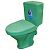 Купить компакт-унитаз вест салатовый, santeri. в Иваново магазин сантехники Суперстрой
