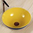 Купить раковина mln-t4004-в1+в6(желтая), melana. в Иваново магазин сантехники Суперстрой