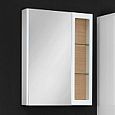 Купить зеркало-шкаф антарес-70 люкс дуб/белая,stella polar. в Иваново магазин сантехники Суперстрой