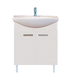 Купить тумба джулия - 75  белая white,misty в Иваново магазин сантехники Суперстрой