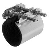 Купить хомут ремонтный 1 1/2, sms в Иваново магазин сантехники Суперстрой