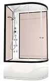 Купить душевая кабина domani spa delight128 120*80 r вп пс электрика, гидромассаж-pink cappuccino в Иваново магазин сантехники Суперстрой
